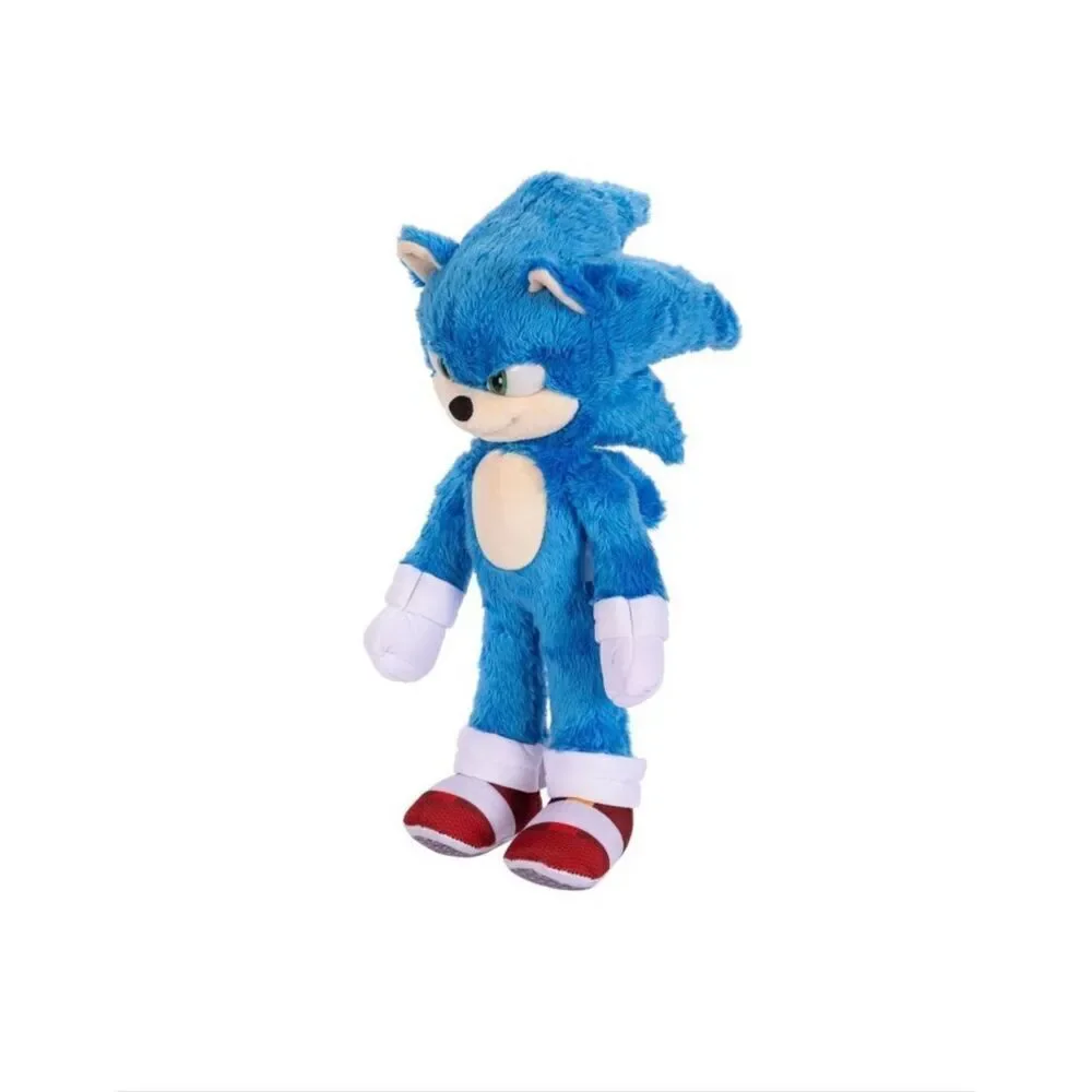 Sonic the Hedgehog 3 Deluxe premium stuffed plush toy new in box 13”